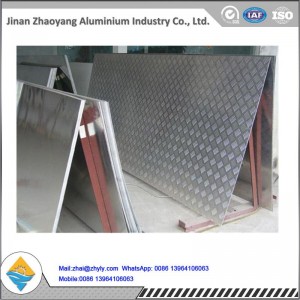 aluminiumpris för fem bar 5052 5754 slitplatta aluminiumplåt